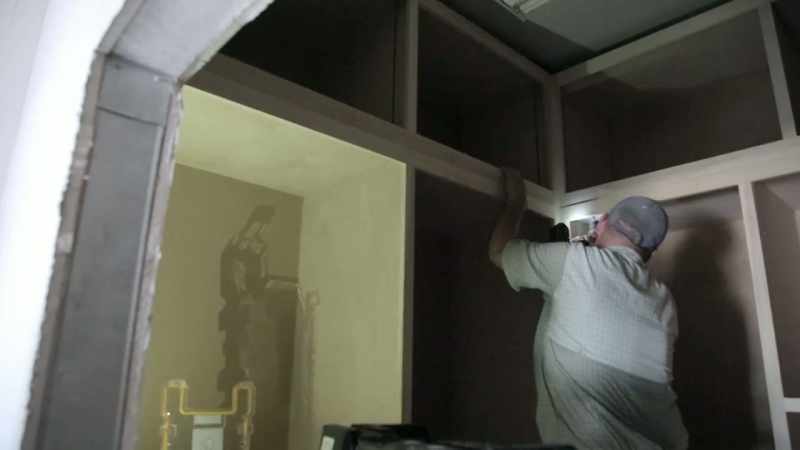 Marvin installed the custom closet