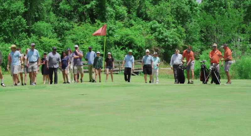 [Marvin] Twin Pines needs just par to win