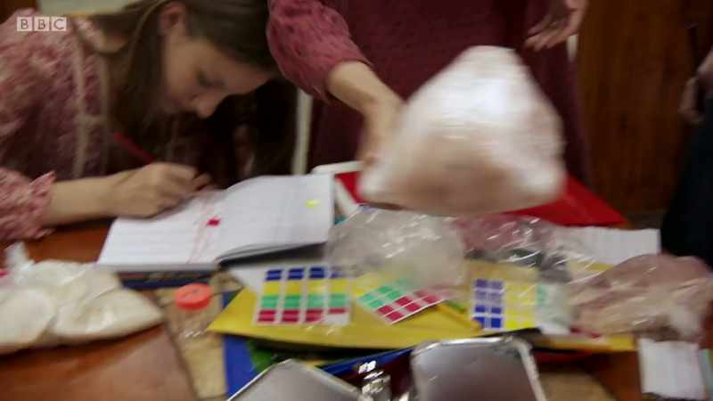 Mary advised putting frozen food in colour-coded bags