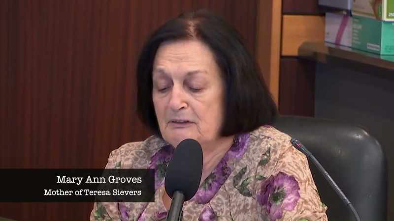 MARY ANN GROVES: And, of course