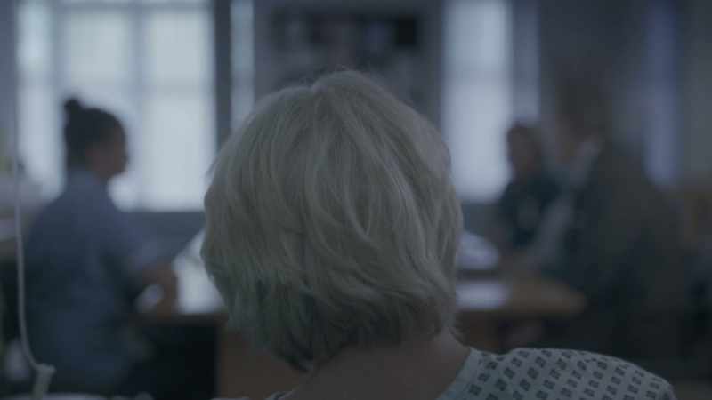 Mary Taylor had an acute stroke which has affected her vision