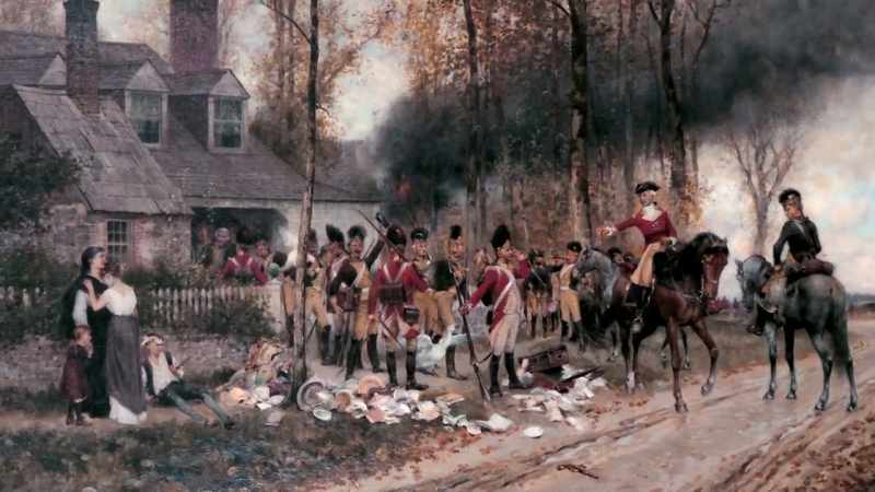 Massachusetts was placed under martial law