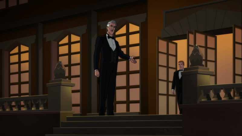 Master Bruce, Mr. Dent has arrived for his charity bachelor auction