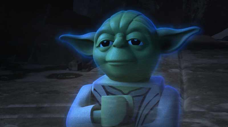 Master Yoda. I failed completely