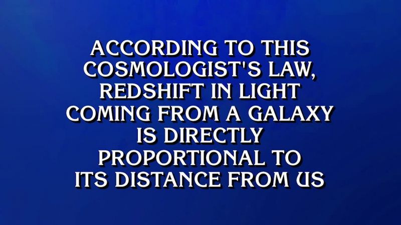 Matt. - What's Hubble?