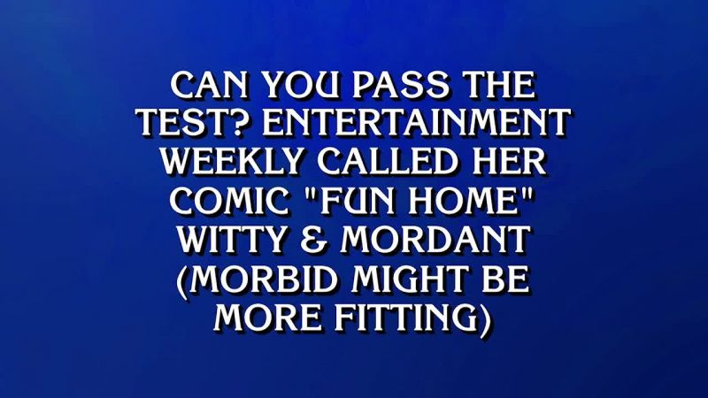 Mattea. - Who's Bechdel?