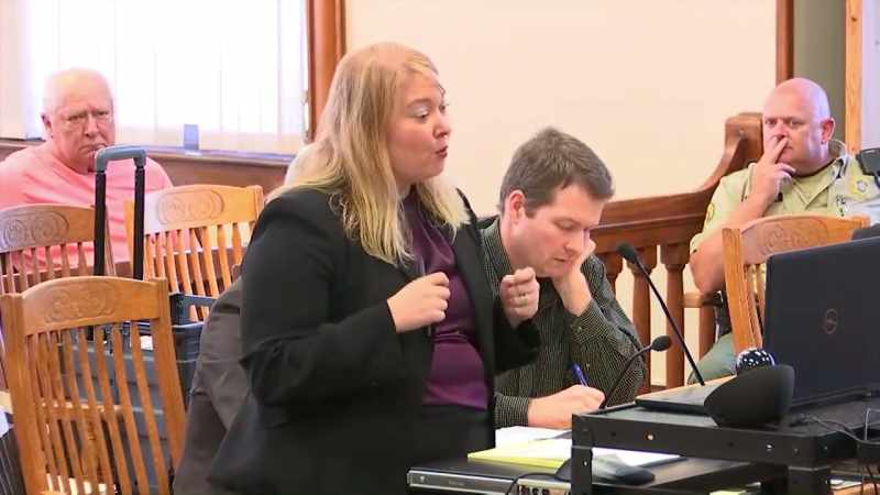 MAUREEN: Trysten, do you want to be here testifying today?