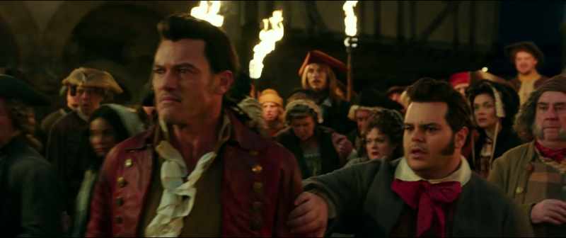 MAURICE: Oh, Belle! - (PEOPLE MURMURING)