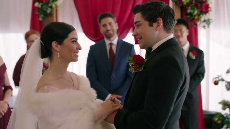 Max, you may kiss your bride