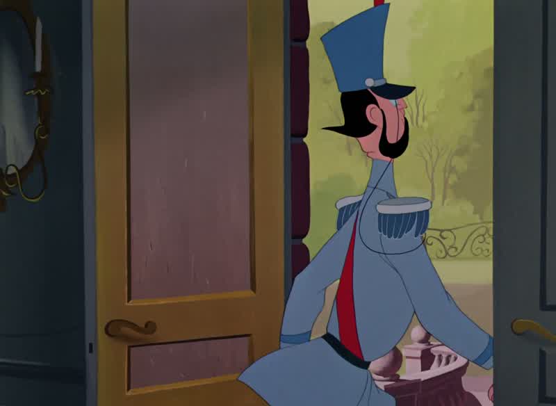 Your grace please waitMay I try it onStepmother Pay no attention Drizella It's cinderellaFrom the kitchen RidiculousShe's out of her mindJust an imaginative childMadam my orders were every maiden