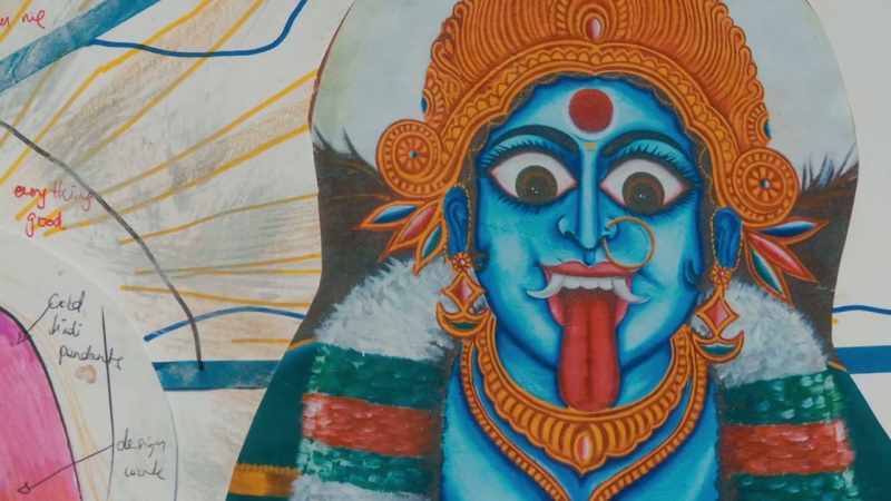 [Maya] Xavi's look is based on the Hindu goddess Kali