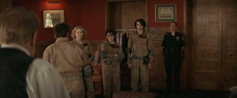 Maybe she can become a junior Ghostbuster