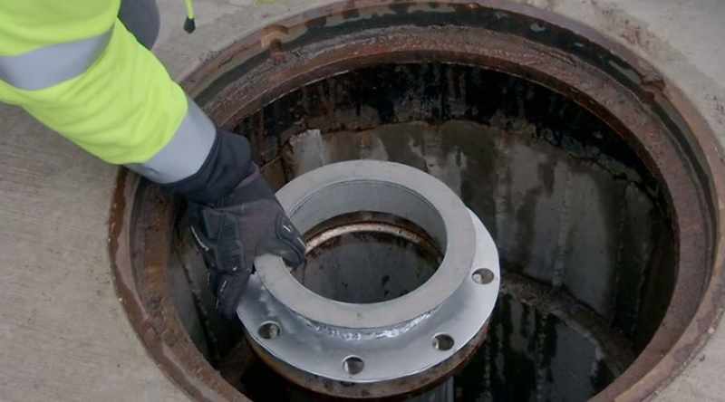 Maybe we can bend those studs out just a little bit