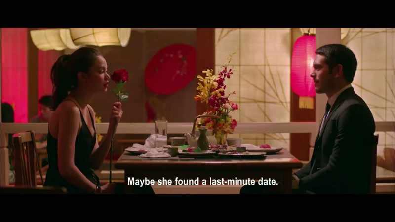 Maybe she found a last-minute date