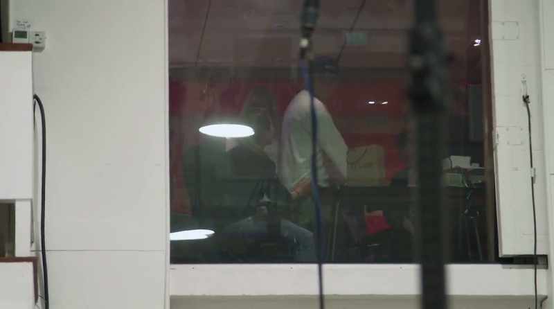 Maybe he's got a piece on the side that he's singing about