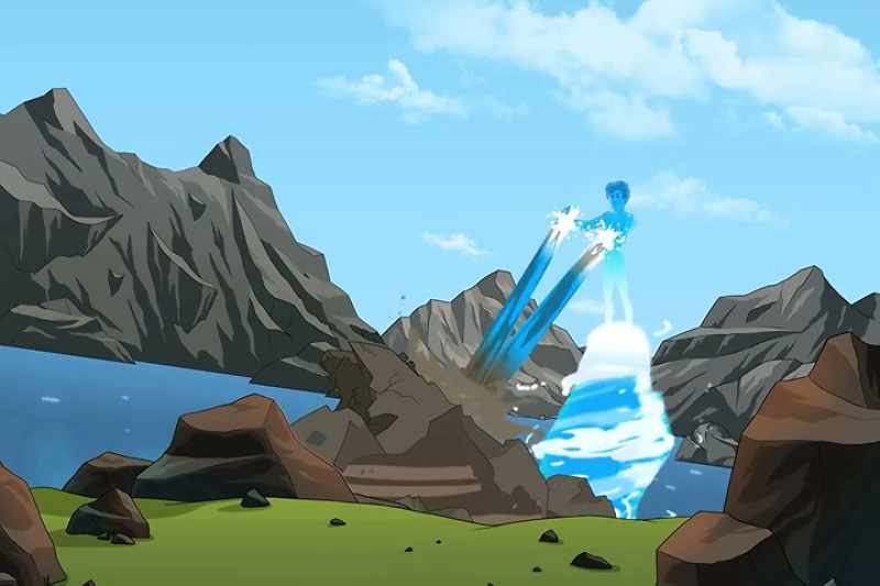 Maybe I can dissolve some minerals from the ground around you