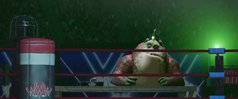 Maybe more than monster wrestling.[Marc] Oh, come on!