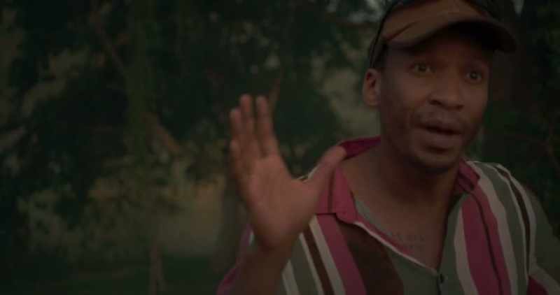 Maybe Mr. Scarecrow here got tired of playing security guard