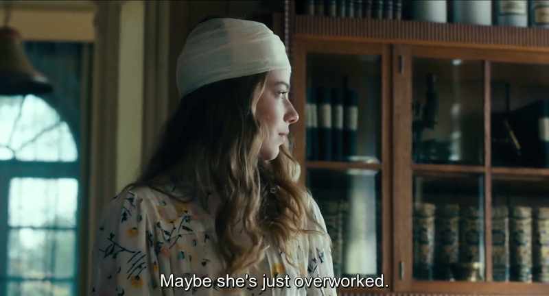 Maybe she's just overexerted