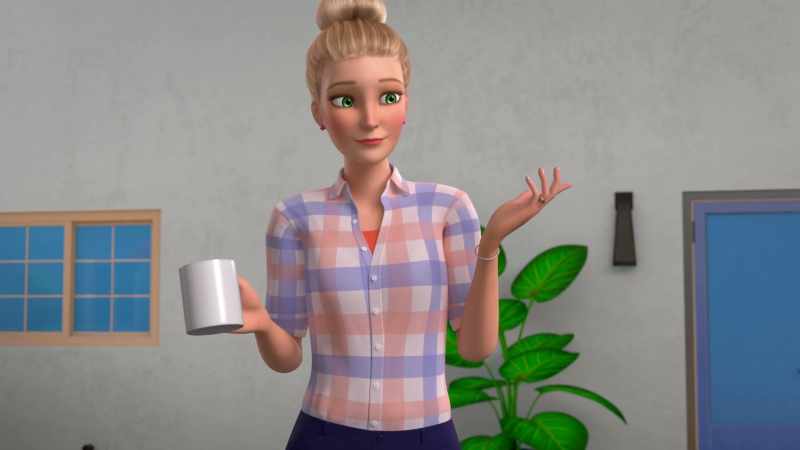 Maybe sometimes. It's the mom code. [chuckles]