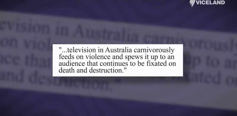 Maybe because television in Australia