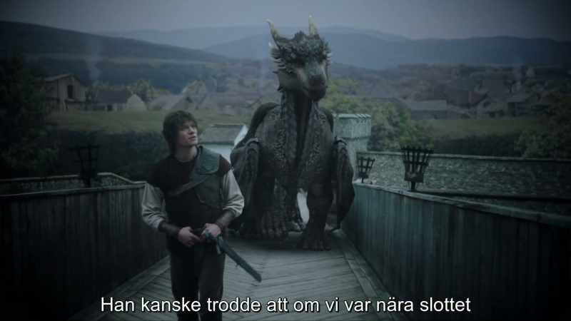 Maybe he thought that if we were near the castle