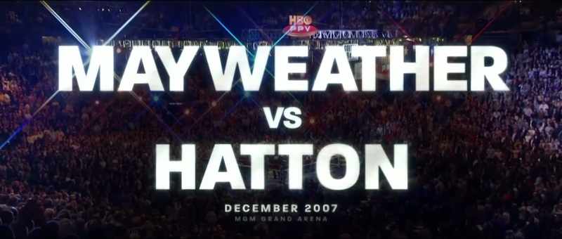 MAYWEATHER CONTRA HATTON