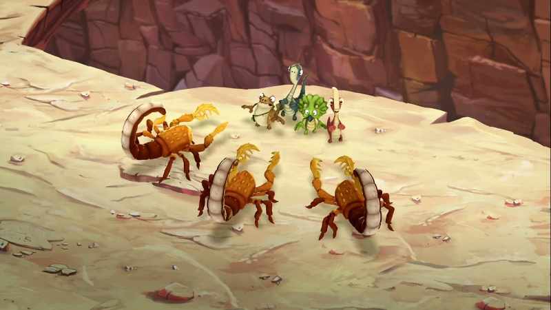MAZU: I've never seen so many scorpions