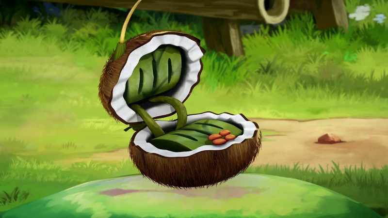 MAZU: Right here. It's a great day to go coconuts!