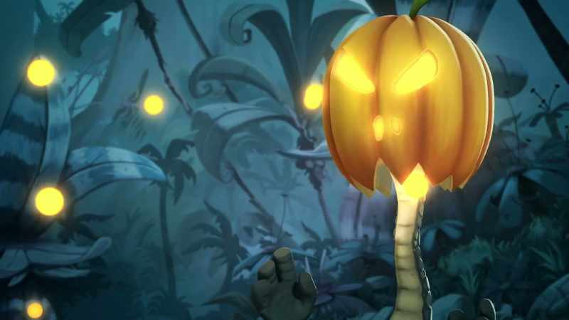 Mazu says the Harvest Monster doesn't like light