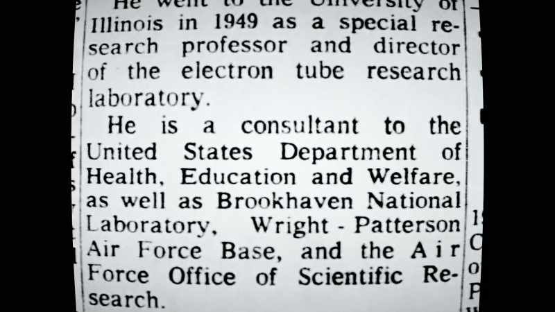 McCulloch arranged for his academic position, permanent stay, and invitation