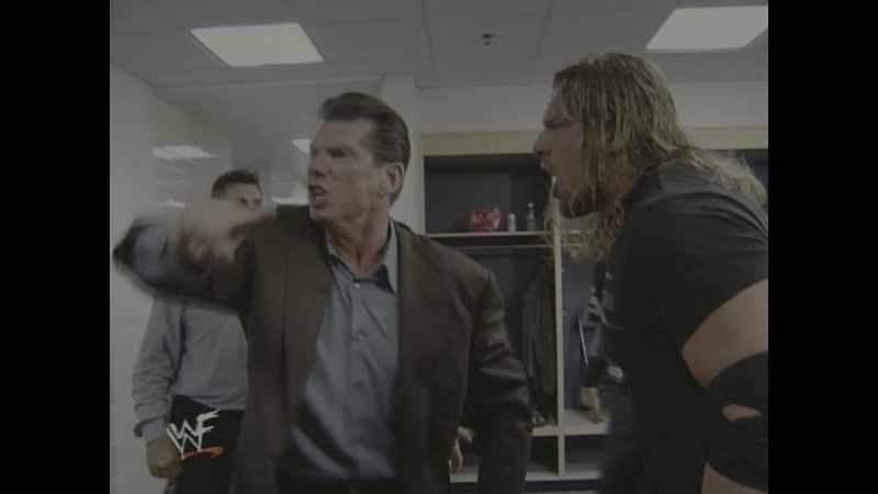 [McMahon, present day] And so, with my character, Mr. McMahon