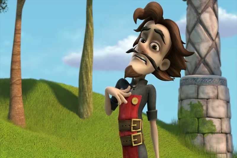 Me? Apologize to that flying porcupine?