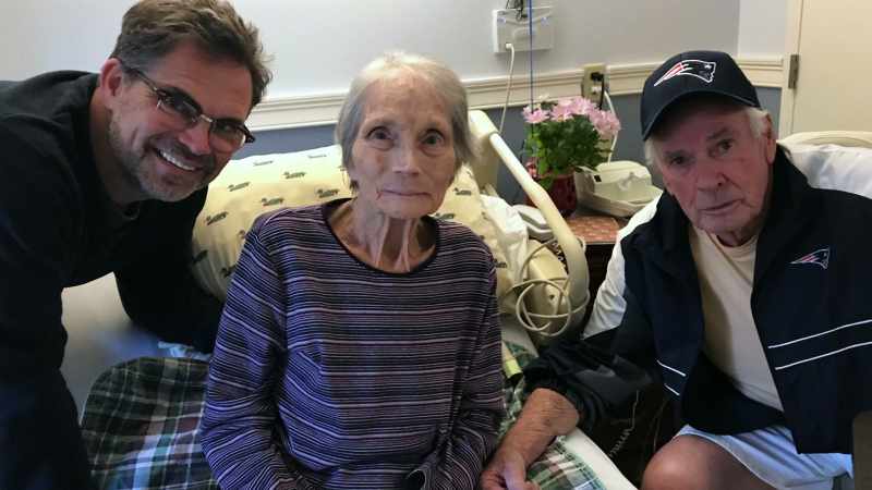 Me, my dad, my mom with dementia