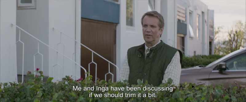 Me and Inga have been discussing if we should trim it a bit