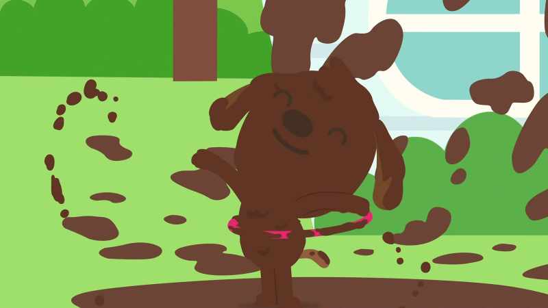 Me? Muddy? I'm not that muddy