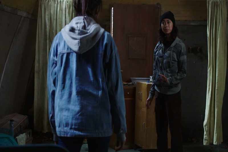 Me and Petal got spooked in this room yesterday
