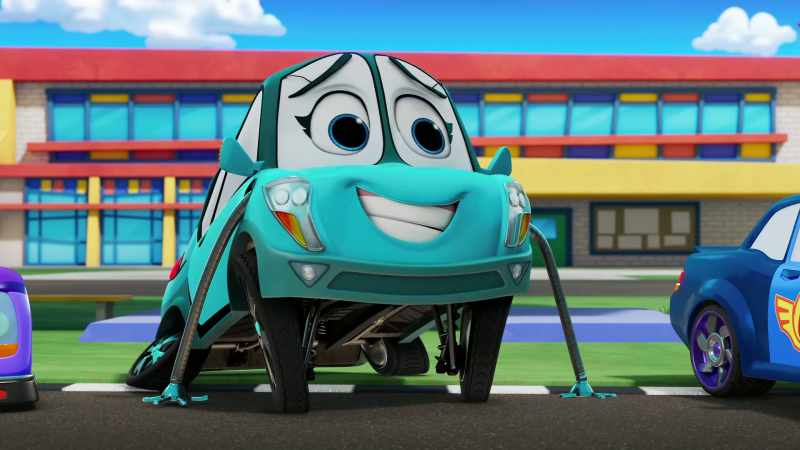 Me?! Race with Axl's vroommate?