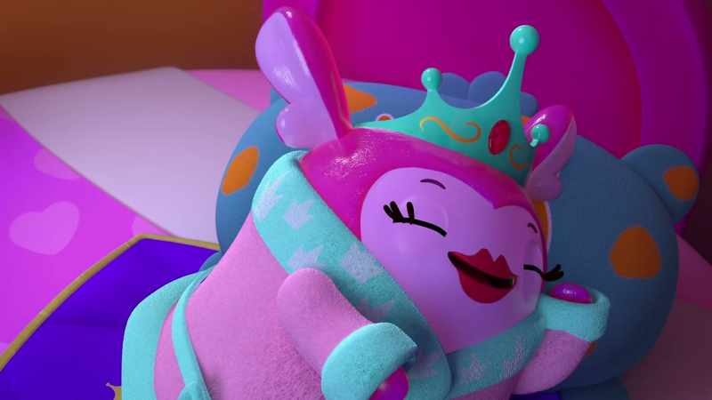 Me sleep, me. [Sighing]
