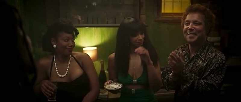 Me step off the plane, and the cold just licked me down something bad