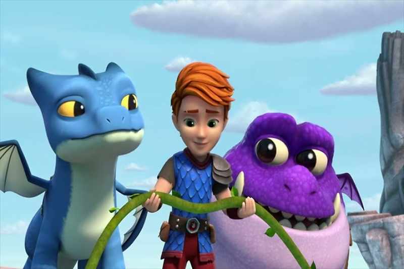 Me, too. - Exactly. A dragon needs two wings to fly