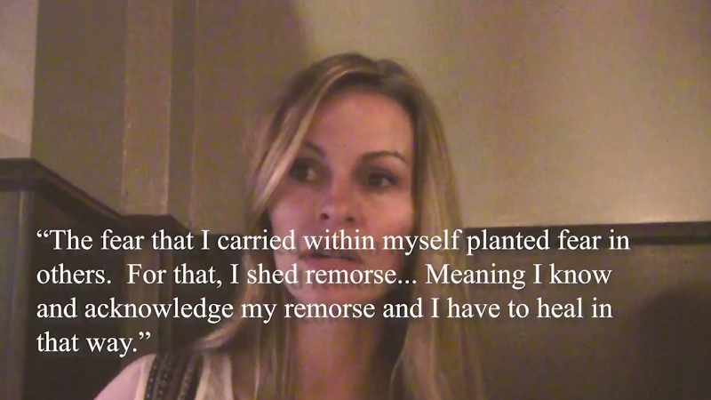 Meaning I know and acknowledge my remorse