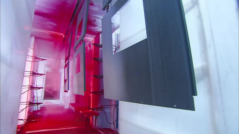 MEANWHILE, AN ELECTROSTATIC POWDER-COATING MACHINE