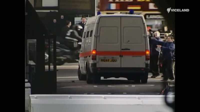 Meanwhile, Bamber was driven back to prison to prepare for what's