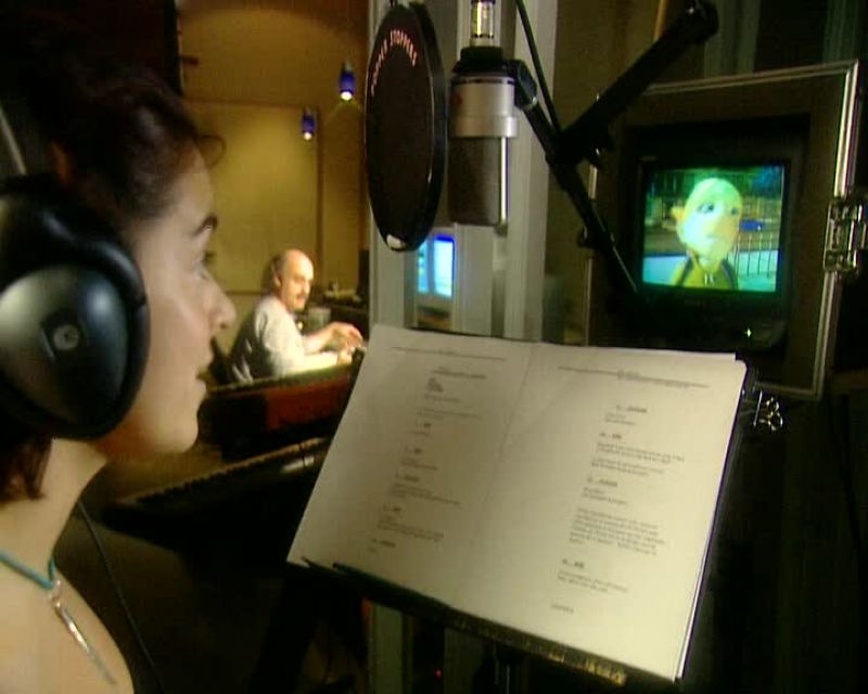 MEANWHILE, IN THE STUDIO, THE SOUNDTRACK TAKES SHAPE