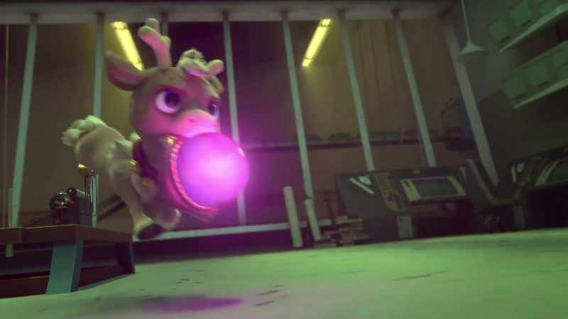 Meanwhile, you guys find Smiley's sleigh