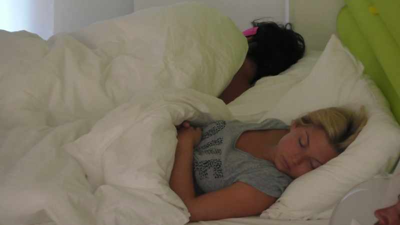 Meanwhile, Zara spent her first night with Dan