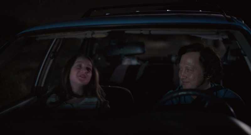 [Meara mimicking barfing] [Larry laughs]