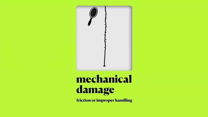 Mechanical damage is caused by friction