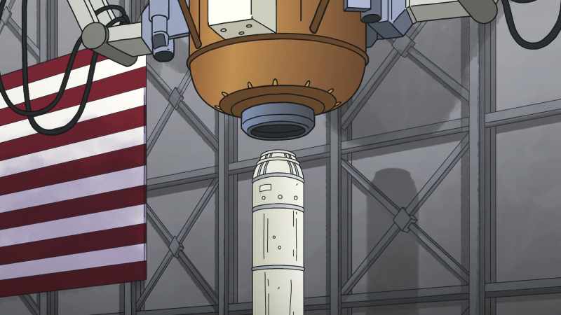 [mechanical whirring]